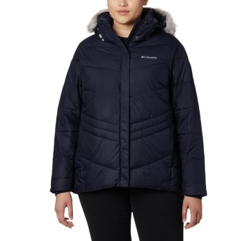 Columbia Peak to Park Insulated Plus Size, Chamarras Azul Marino Para Mujer | 576304-TFY